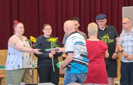 Saarländische Werkstatträte bei Mitgliederversammlung WRD in Berlin