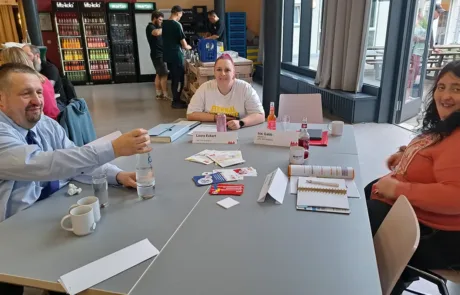 Saarländische Werkstatträte bei Mitgliederversammlung WRD in Berlin