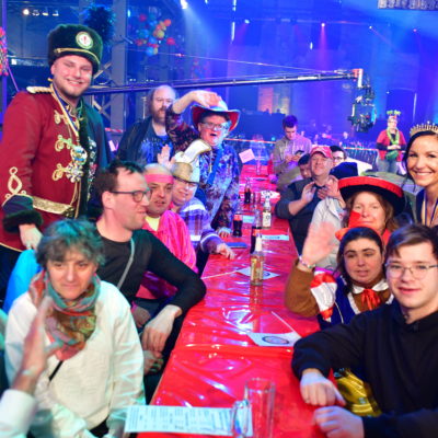 Werkstattbeschäftigte auf der saarländischen Narrenschau